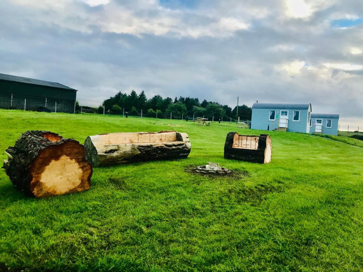 The Snuggly Sheep Shepherd Hut Farm Stay Ballyshannon Dış mekan fotoğraf